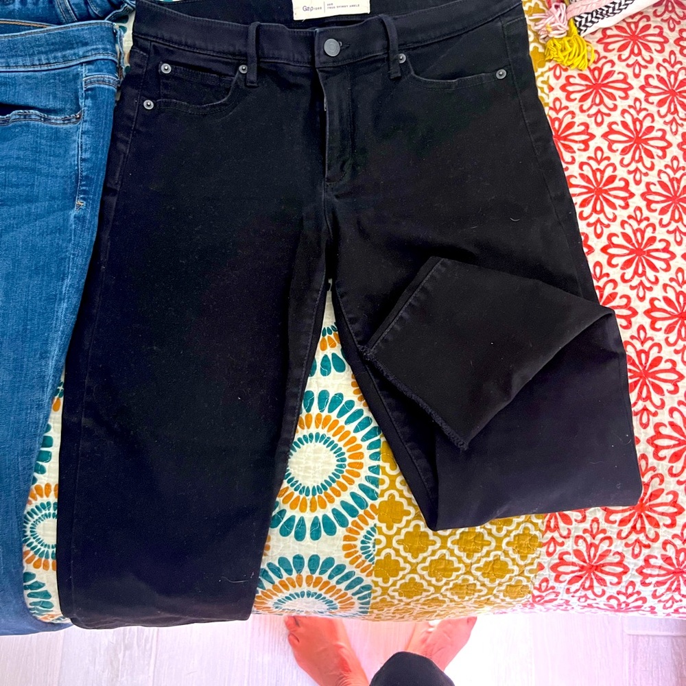 Gap black jeans